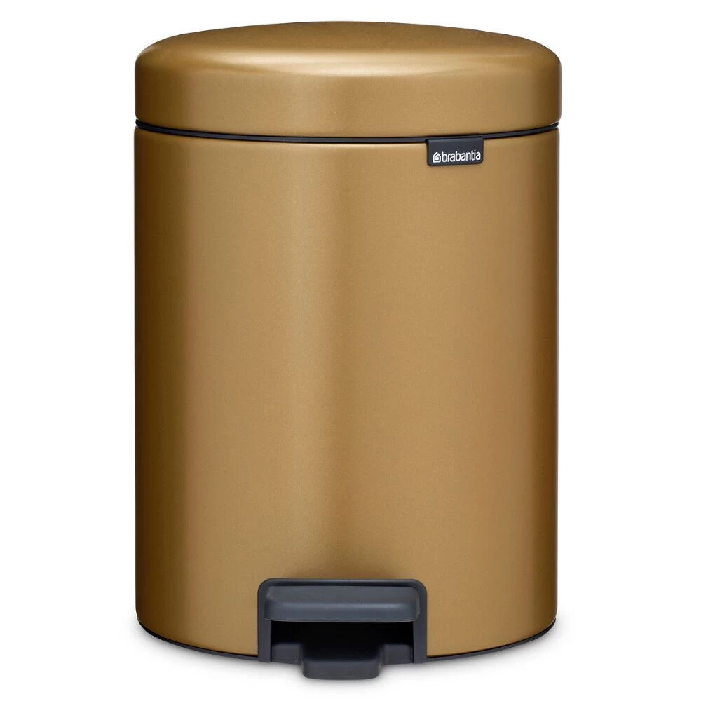 Šiukšlių dėžė Brabantia NewIcon 5L, Warm Brass, 255243