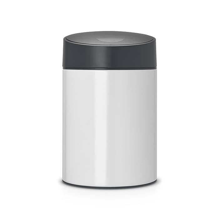 Šiukšlių dėžė Brabantia Slide, 5 l, White, 483165