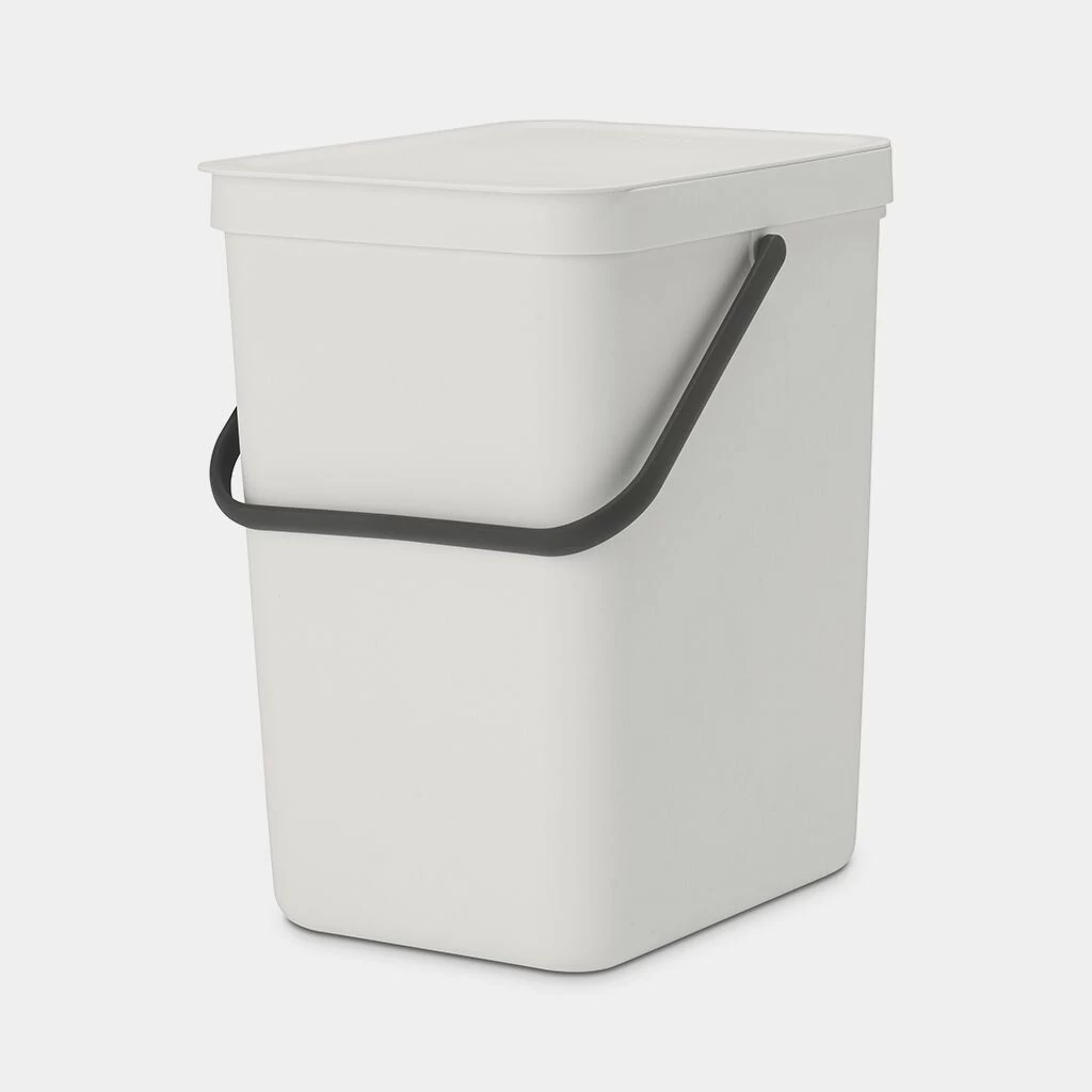 Šiukšlių dėžė Brabantia Sort &amp;amp; Go šviesi pilka 25 L, 214400