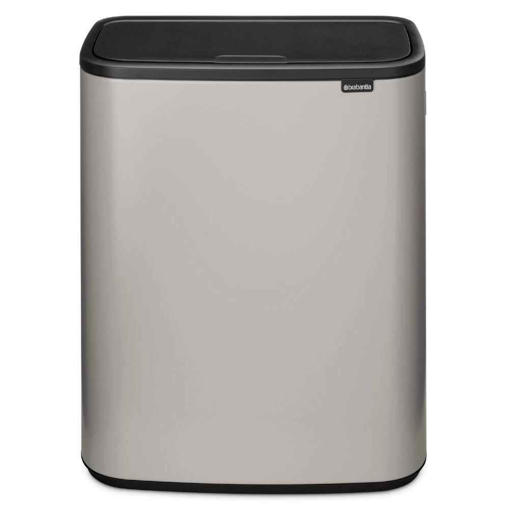 Šiukšlių dėžė Brabatia BO TOUCH BIN 2x30 L, Soft Grey, 255045