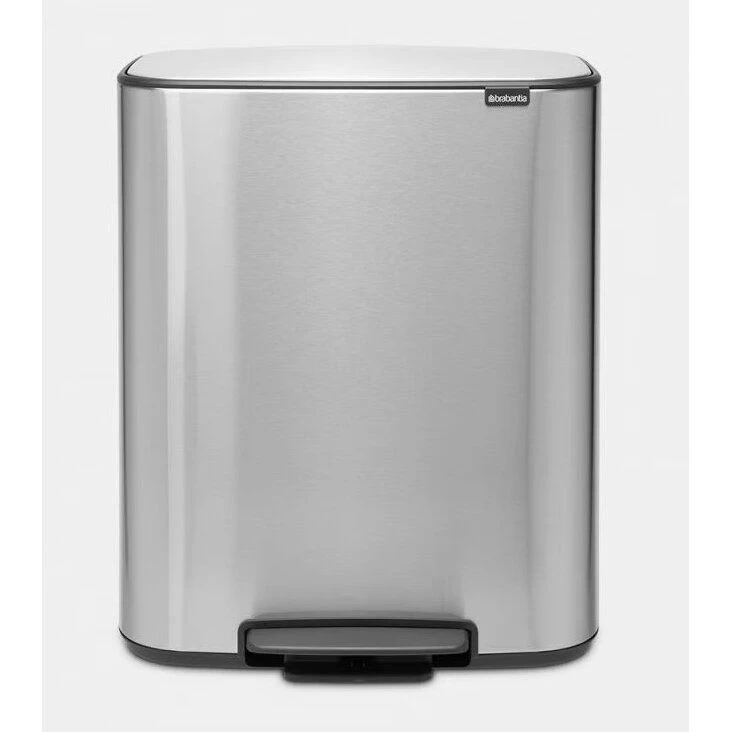 Šiukšlių dėžė su pedalu Brabantia Bo 2 x 30L