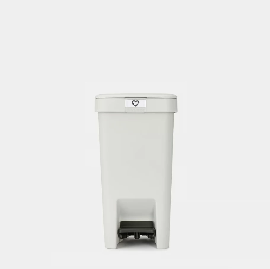 Šiukšlių dėžė su pedalu Brabantia StepUp 10L, Light Grey, 800245