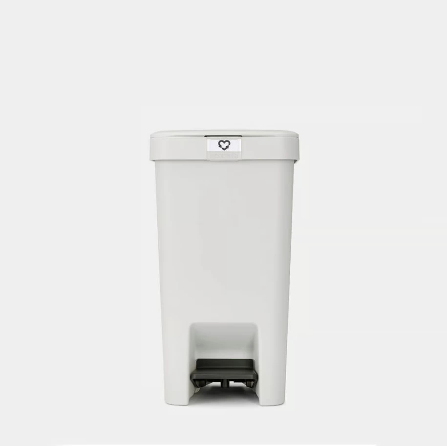 Šiukšlių dėžė su pedalu Brabantia StepUp 16L, Light Grey, 800221