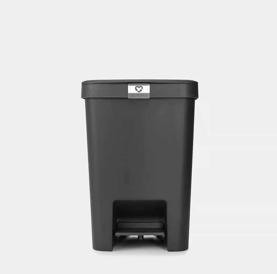 Šiukšlių dėžė su pedalu Brabantia StepUp 25L, Dark Grey, 800269