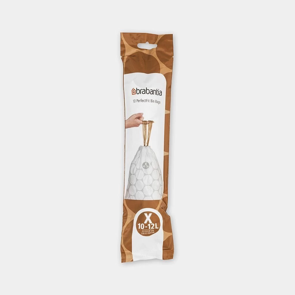 Šiukšlių maišai Brabantia X 10-12L (ritinėlyje 20vnt.)