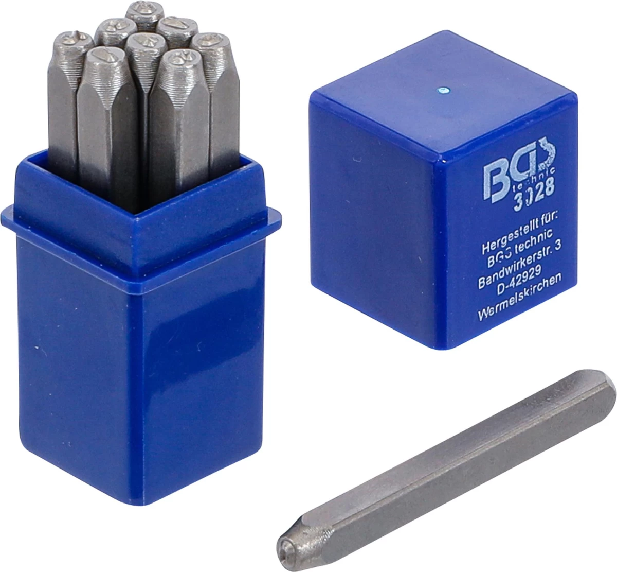 Skaičių išmušėjų rinkinys | 2,5 mm (3028)