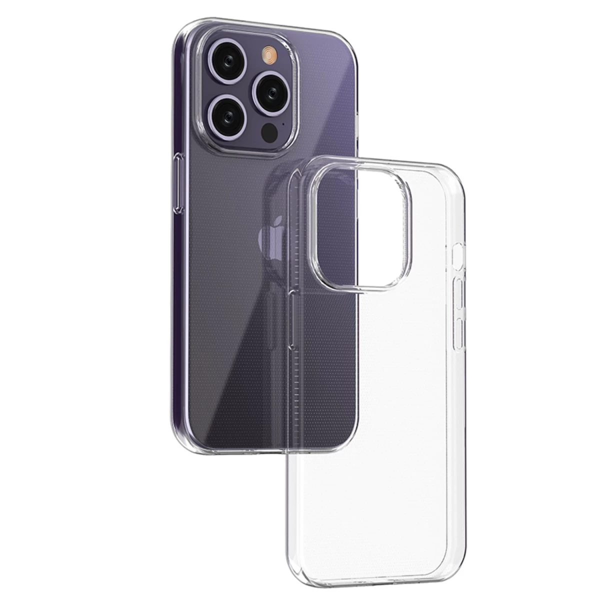 Skaidrus iphone 15 Pro Dėklas ultra Clear, Skaidrios Spalvos