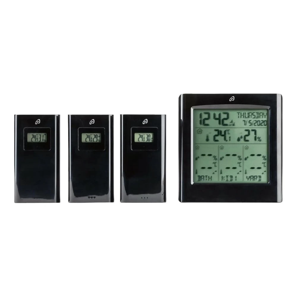 Skaitmeninis Lauko/ Vidaus Temperatūros Matuoklis Auriol 383843 (Ekspozicinė prekė)