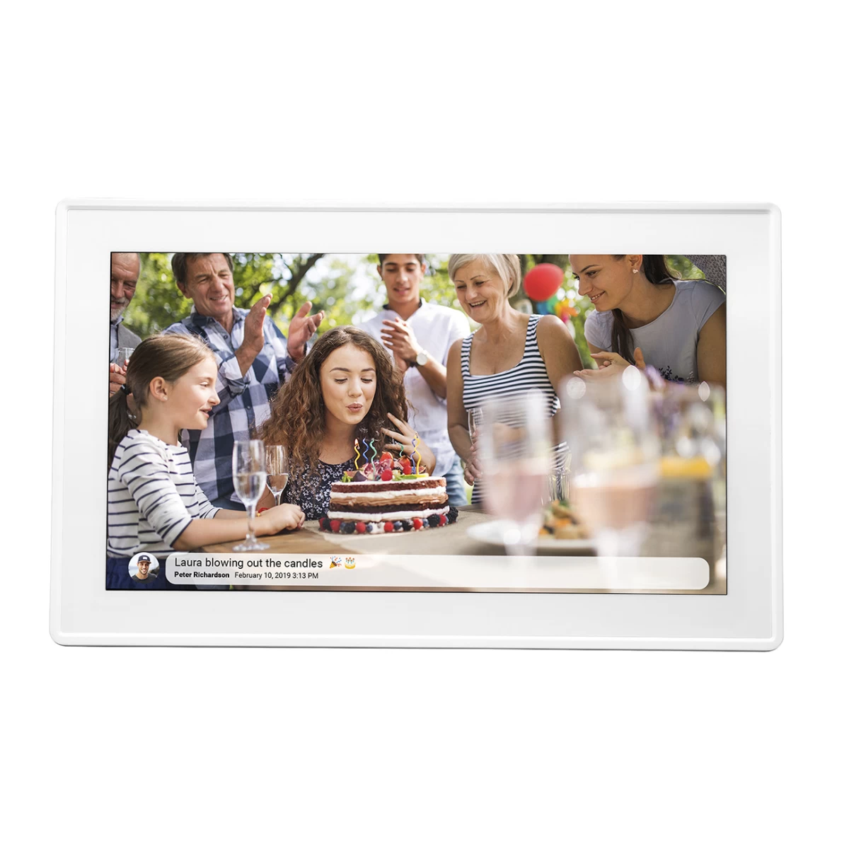 Skaitmeninis Nuotraukų Rėmelis 15,6'' 16gb Microsd Wifi Garsiakalbis Mpeg4 Frameo Pff-1515w - Baltas Skaitmeninis Nuotraukų Rėmelis 15,6'' 16gb Microsd Wifi Garsiakalbis Mpeg4 Frameo Pff-1515w - Baltas