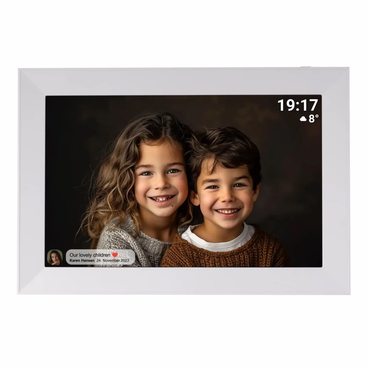 Skaitmeninis Nuotraukų Rėmelis Pff-1012wmk2 10,1&#039;&#039; 16 Gb Microsd Wi-fi - Baltas