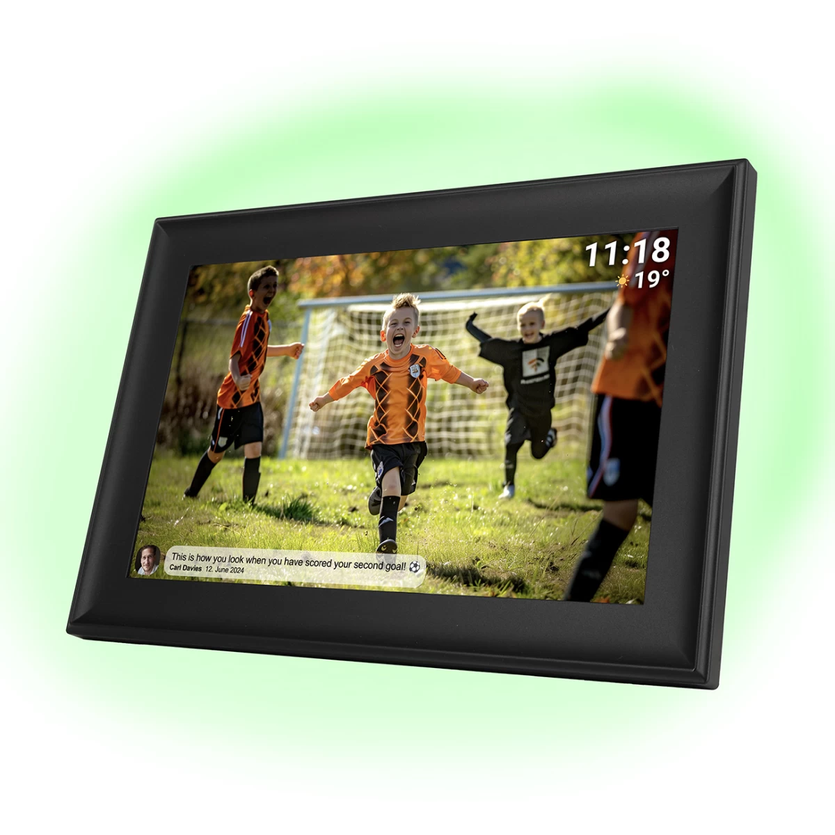Skaitmeninis Rėmelis 10,1&#039;&#039; 16gb Microsd Wifi Usb-c Frameo Pff-1080b - Juodas