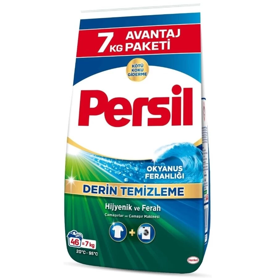Skalbimo milteliai „Persil“ Deep Clean baltiems audiniams, 7kg