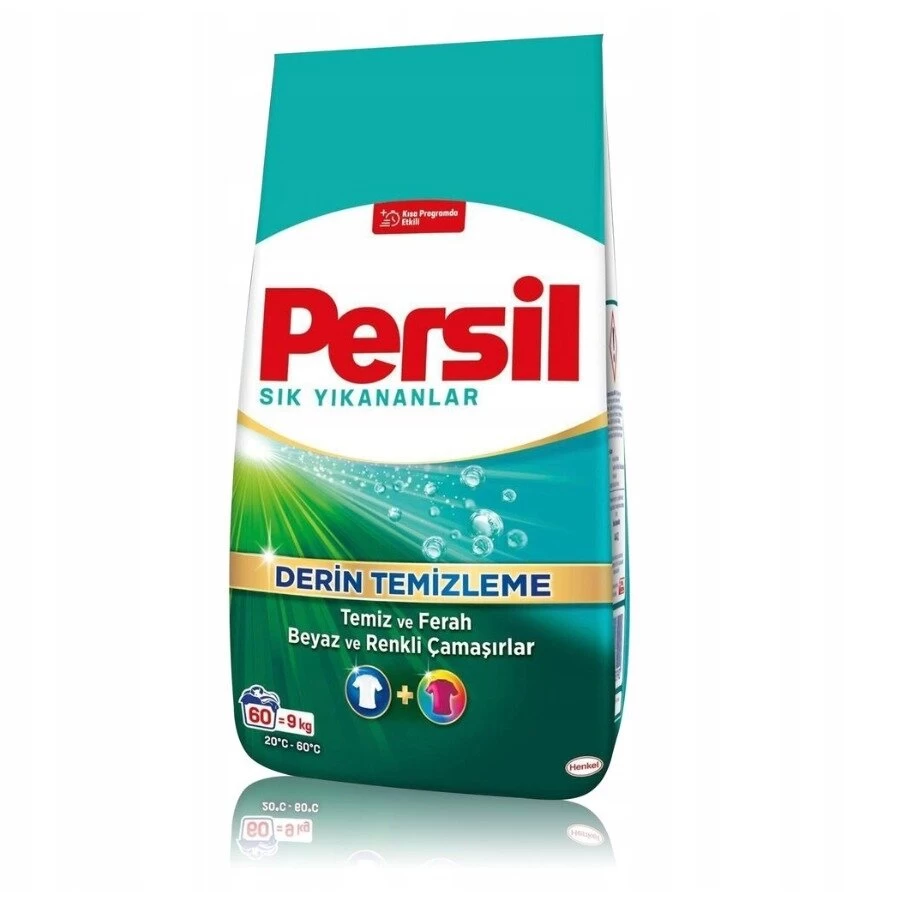 Skalbimo milteliai „Persil“ Deep Clean baltiems ir spalvotiems audiniams, 9kg