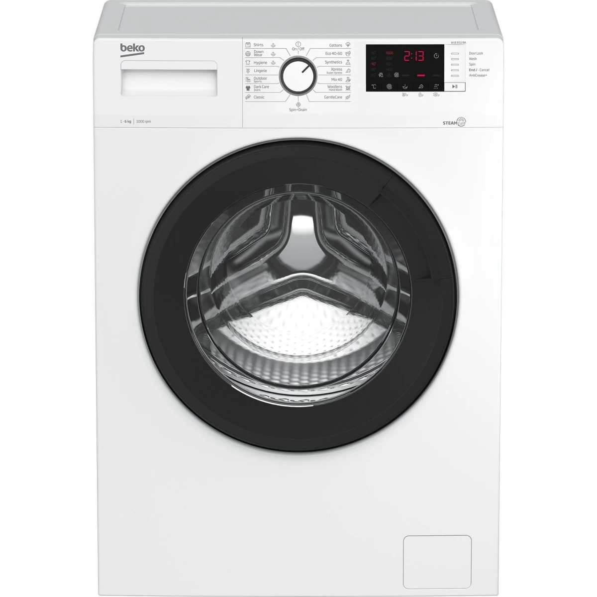 Skalbyklė BEKO WUE6612DBA
