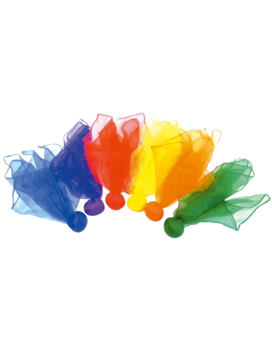 Skarelių skraidukai SPORDAS SCARFBALLS (6 vnt.)
