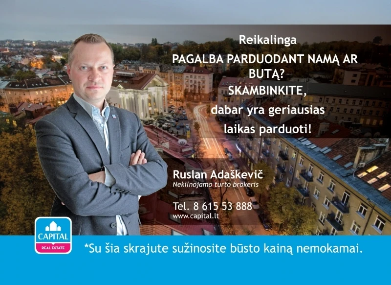 Nekilnojamo turto brokerio konsultacija