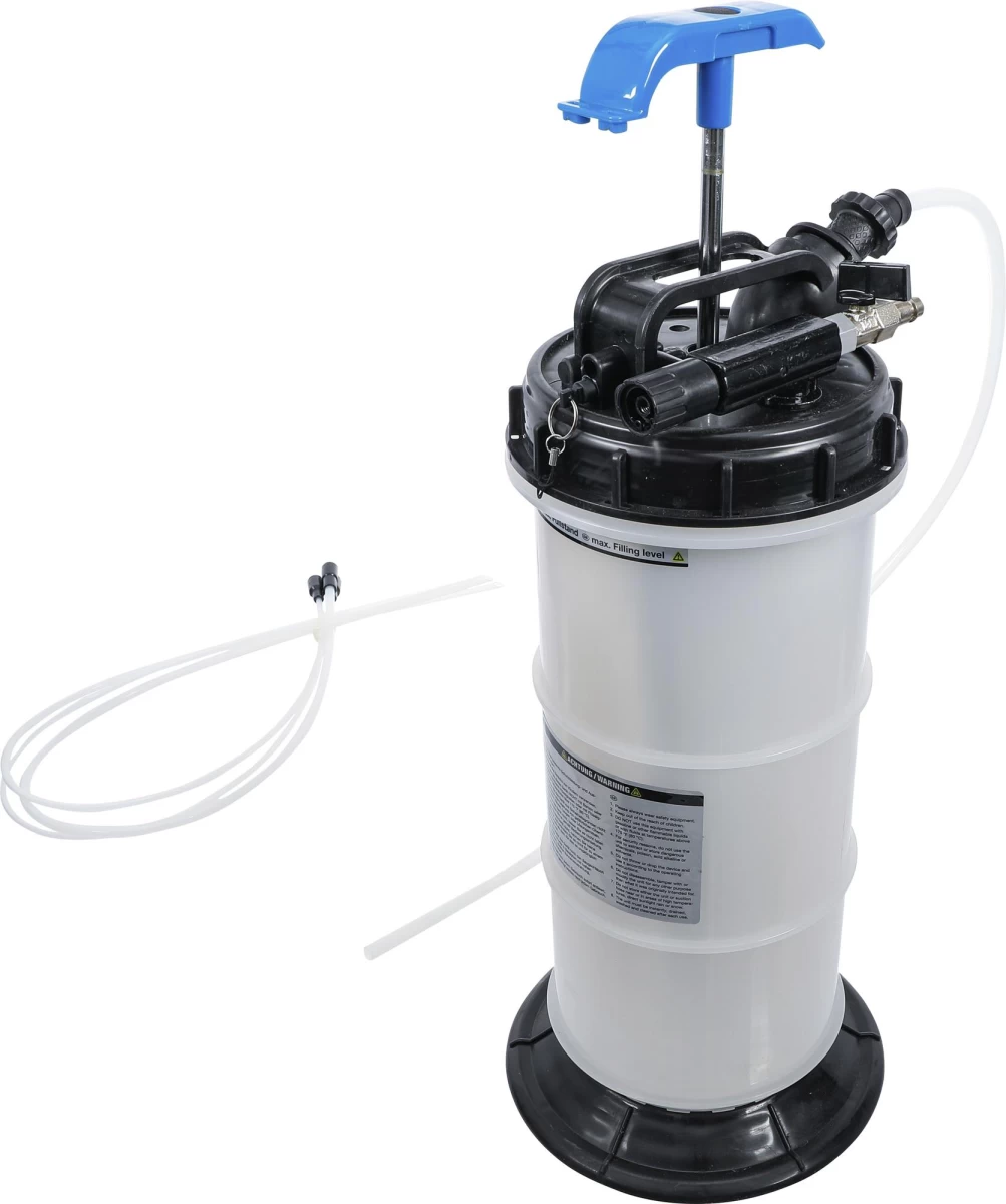 Skysčių išsiurbimo įrenginys | pneumatinis | 6 l (74396)
