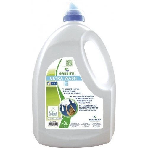 Skysta skalbimo priemonė Green&#039;R Ultra Wash, 3l