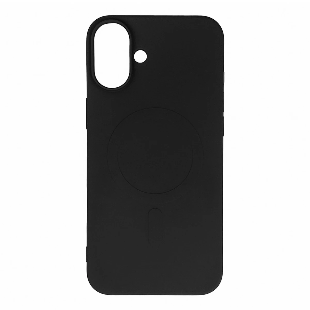 Skystas Silikoninis Dėklas Magsafe Iphone 16 Plus - Juodas