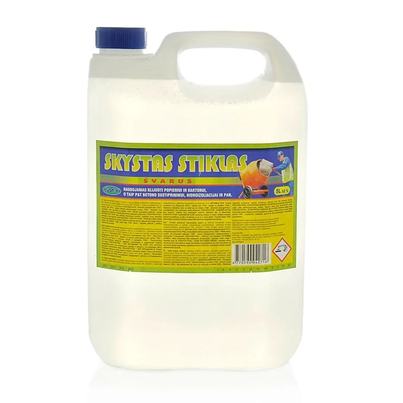 Skystas stiklas SAVEX, 5l