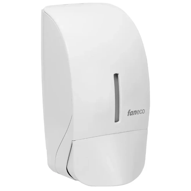 Skysto muilo dozatorius 0,9l Faneco Calma, baltas, CJ9100LPB