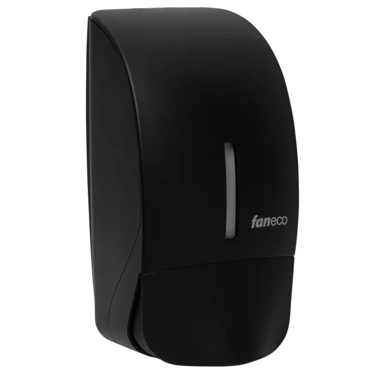 Skysto muilo dozatorius 0,9l Faneco Calma, juodas, CJ9100LPN
