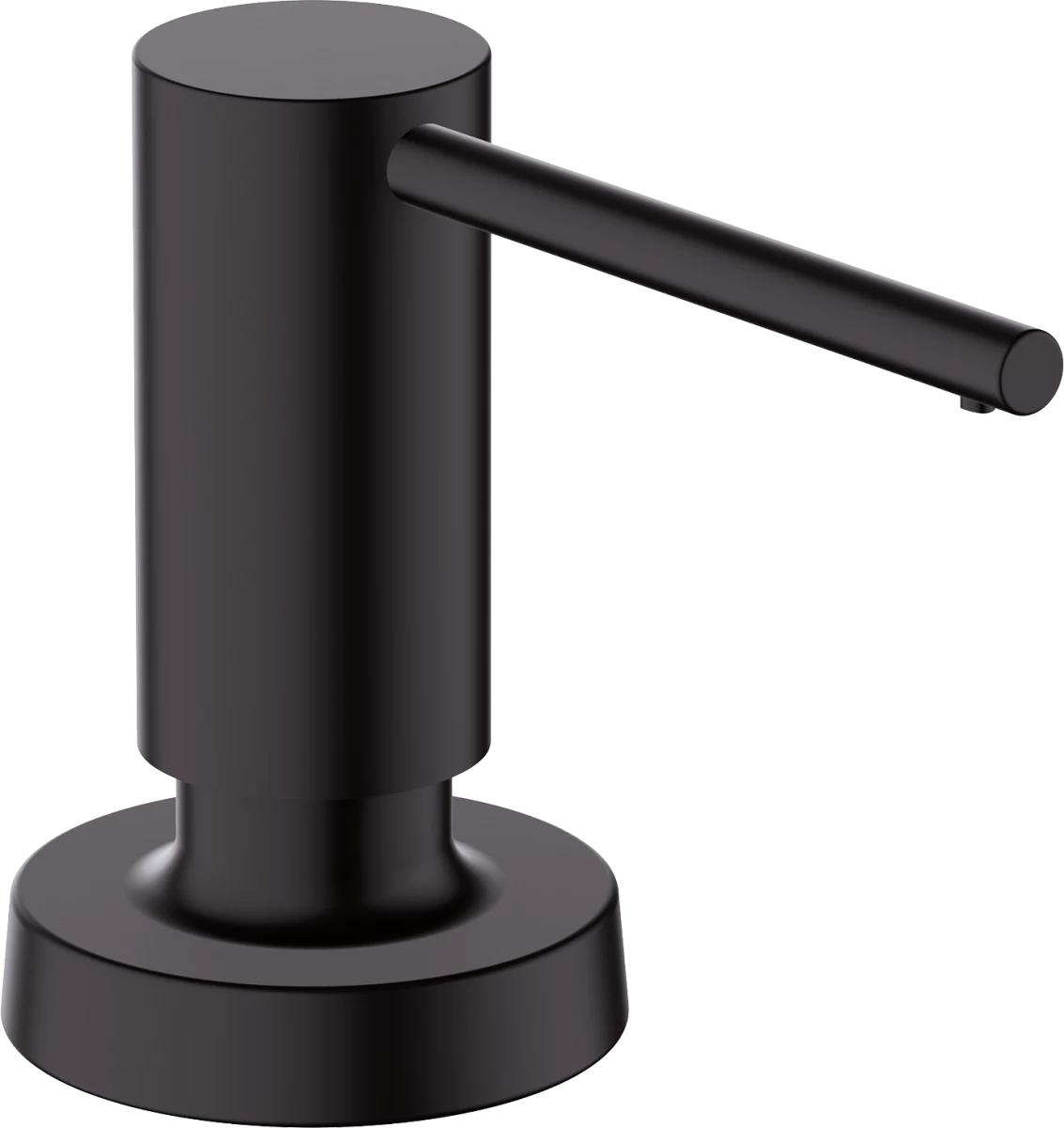 Skysto muilo dozatorius Hansgrohe A51 įmontuojamas, matinis juodas 40448670