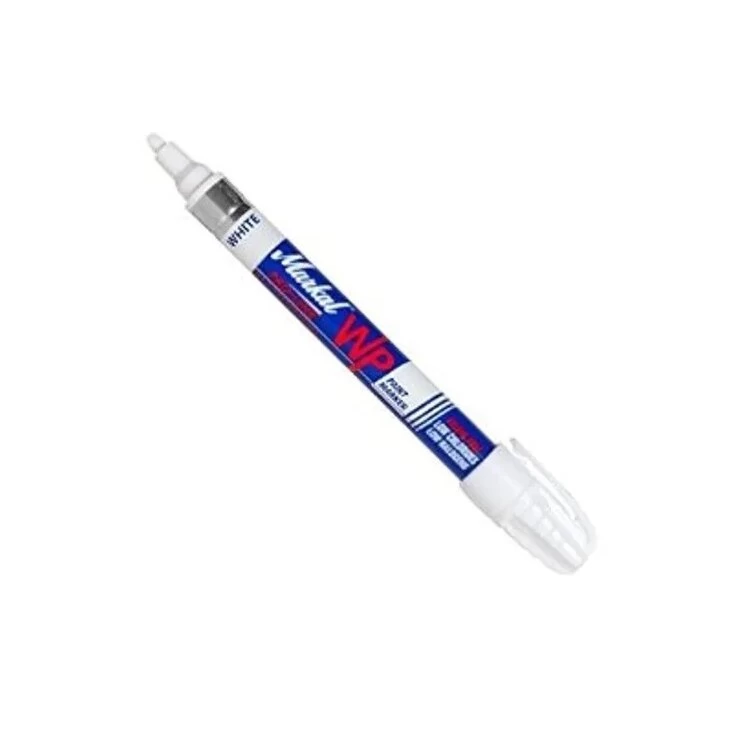 Skystųjų dažų žymeklis MARKAL Pro-Line WP, 3mm balta sp.