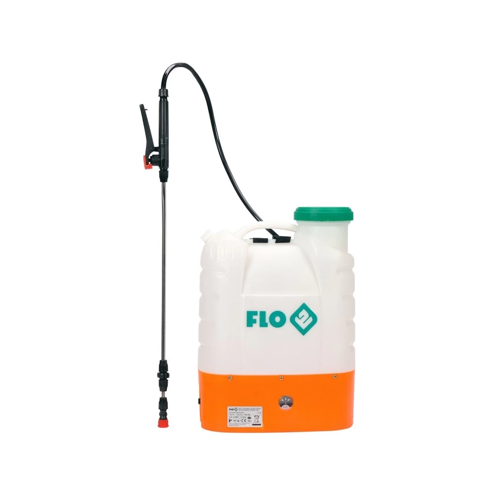 Slėginis purkštuvas su bakeliu 16l 12V 8000mAh