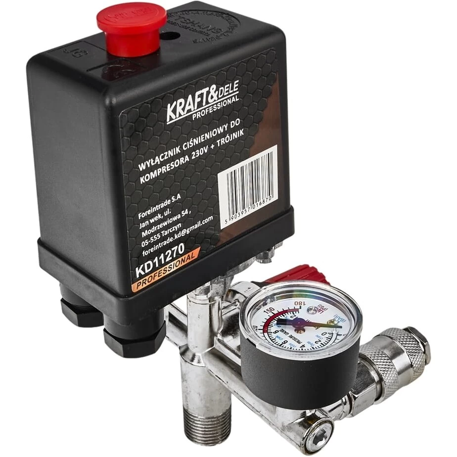 Slėgio jungiklis kompresoriams 8bar, KD11270