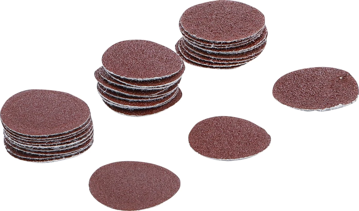Šlifavimo padai / šlifavimo rinkinys | Ø 30 mm | K 60 - 80 - 120 | 30 vnt. (70193)