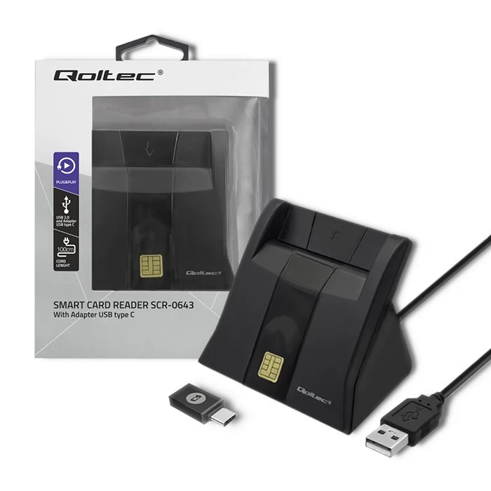 Smart chip card scanner  USB2.0 Plug&amp;play