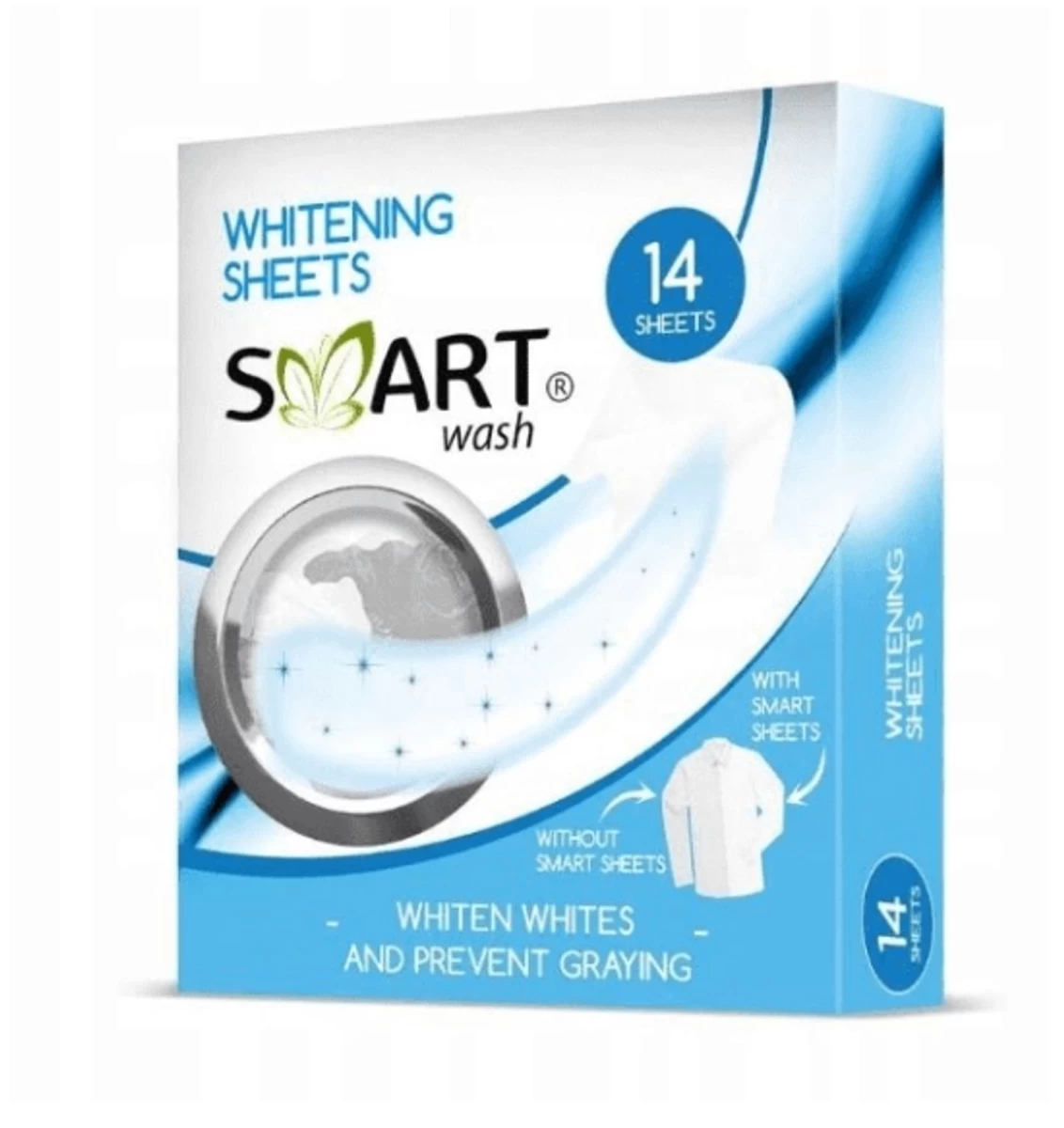 smart Wash, Balinamosios Servetėlės, 14 Vienetų (hit)
