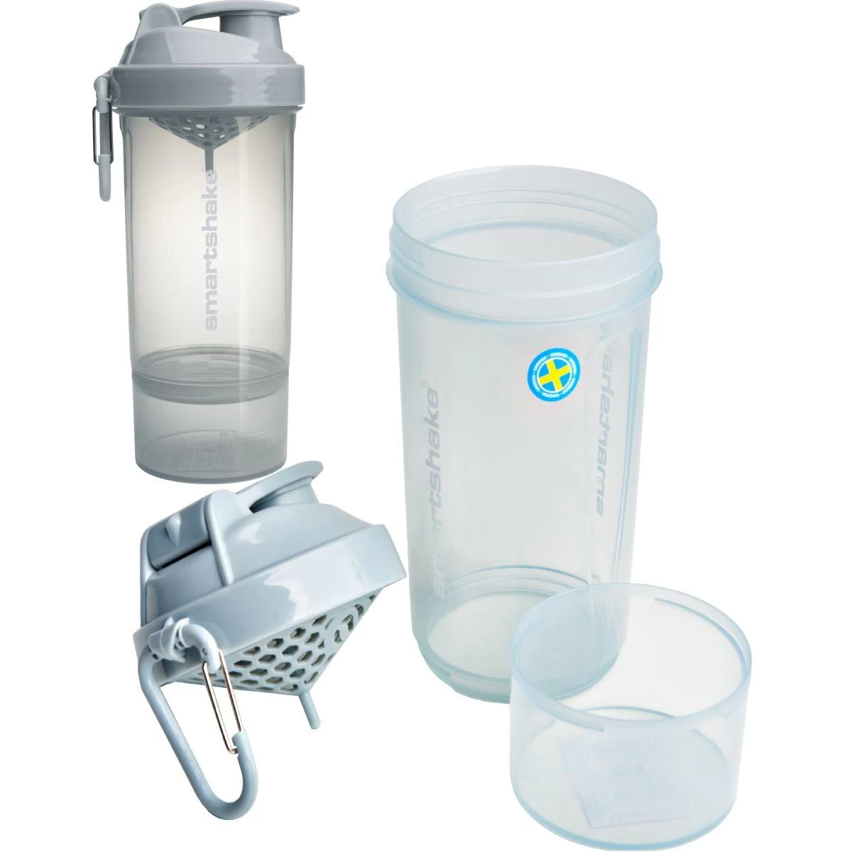 Smartshake Fitneso Buteliukas Original2goone 600ml Pilkas