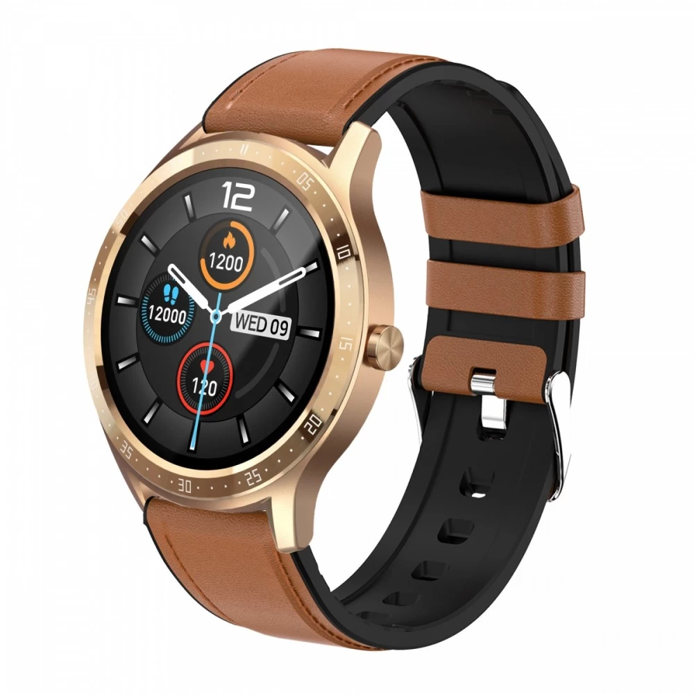 Smartwatch MaxCom Fit   FW43 cobalt 2 gold