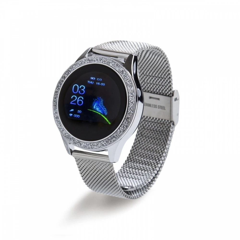 Smartwatch ORO SMART    CRYSTAL SILVER
