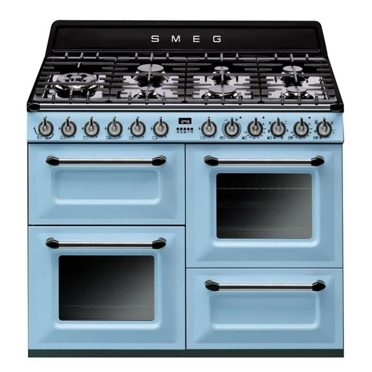 SMEG dujinė viryklė su 3 elektrinėmis orkaitėmis TR4110AZ
