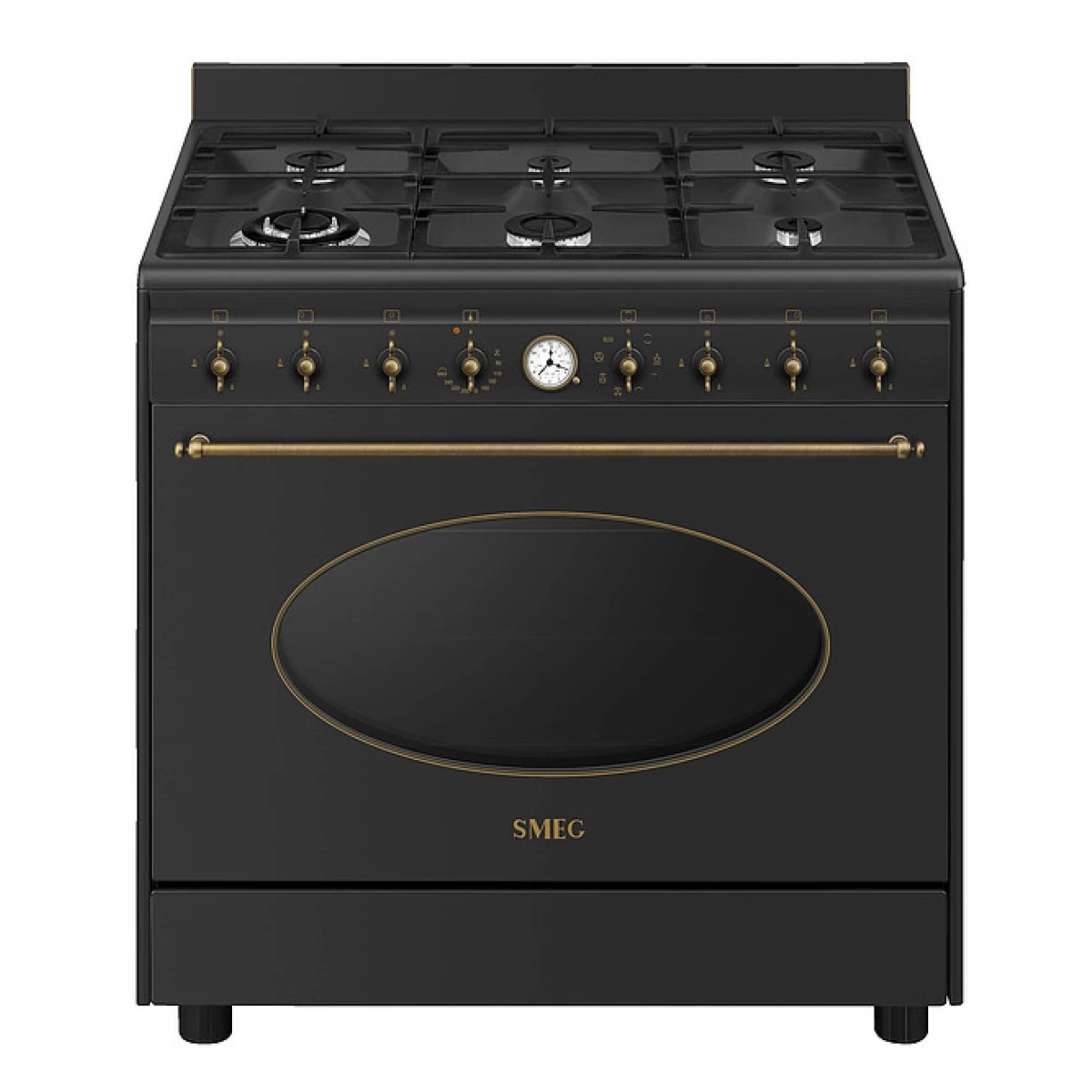SMEG dujinė viryklė su elektrine orkaite CO96GMA9
