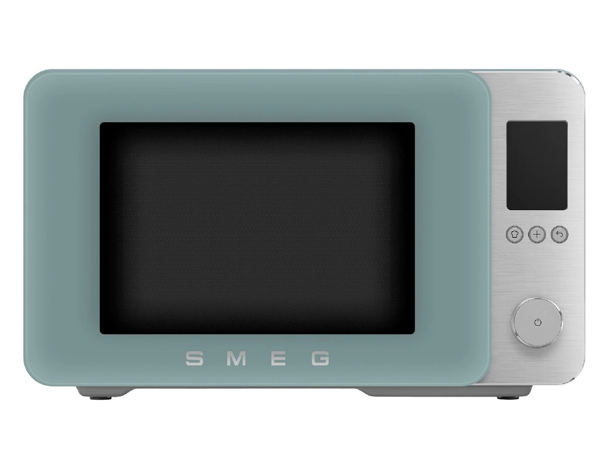 SMEG mikrobangų krosnelė, MOC02EGMEU, su grilium, karštu oru ir Air fry funkcija