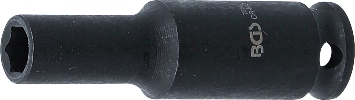 Smūginė galvutė ilga | šešiakampė | 6,3 mm (1/4) | 6 mm (7266)
