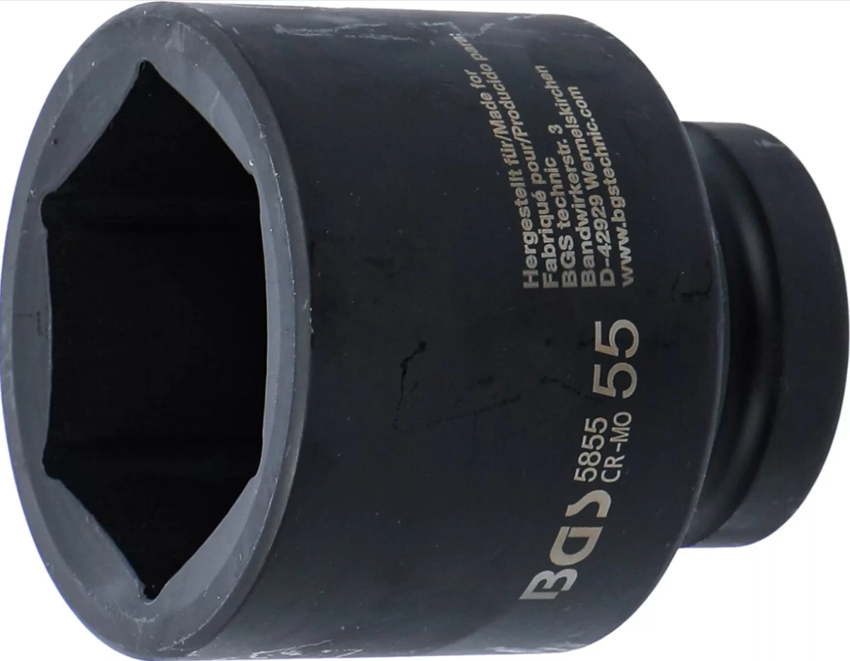 Smūginė galvutė šešiakampė | 25 mm (1) | 55 mm (5855)