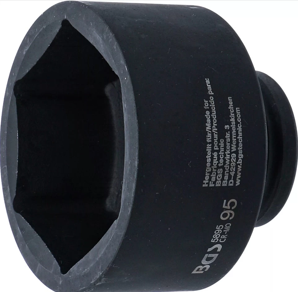 Smūginė galvutė šešiakampė | 25 mm (1) | 95 mm (5895)