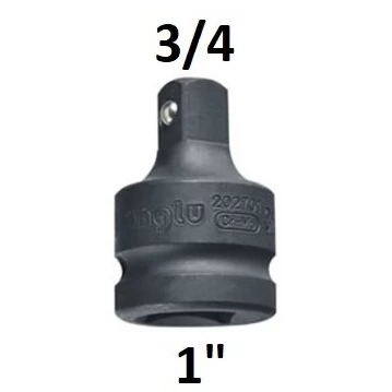 Smūginis adapteris 1(F) - 3/4(M)