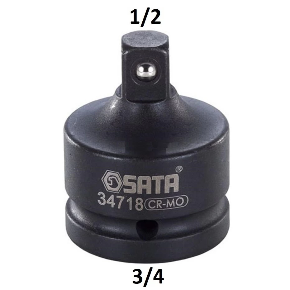 Smūginis adapteris 3/4(F) - 1/2(M)