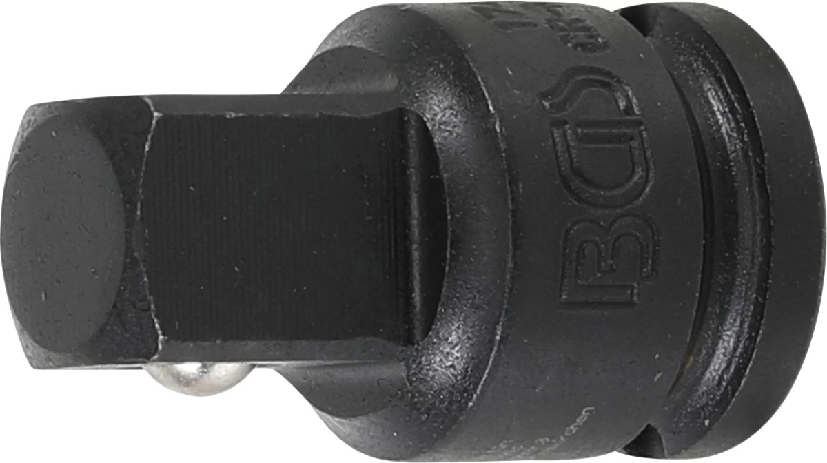 Smūginis adapteris | vidinis kvadratas 10 mm (3/8) - išorinis kvadratas 12,5 mm (1/2) (174)