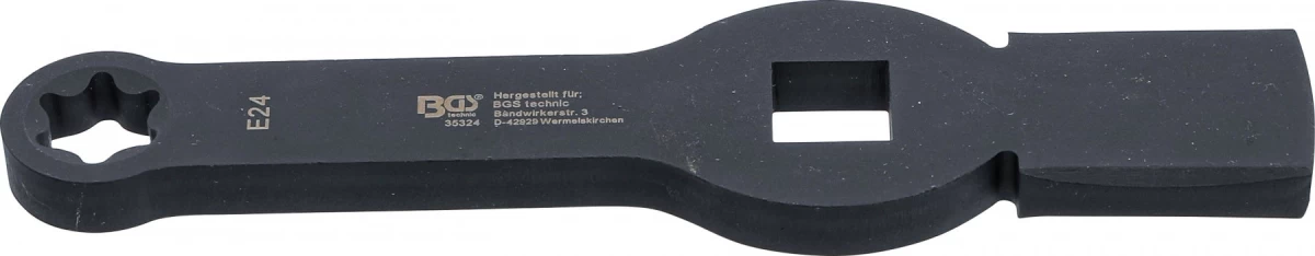 Smūginis raktas | E tipo (Torx) | 20 mm (3/4) | E24 | MAN TGA TGS TGX / MERCEDES-BENZ Atego (35324)