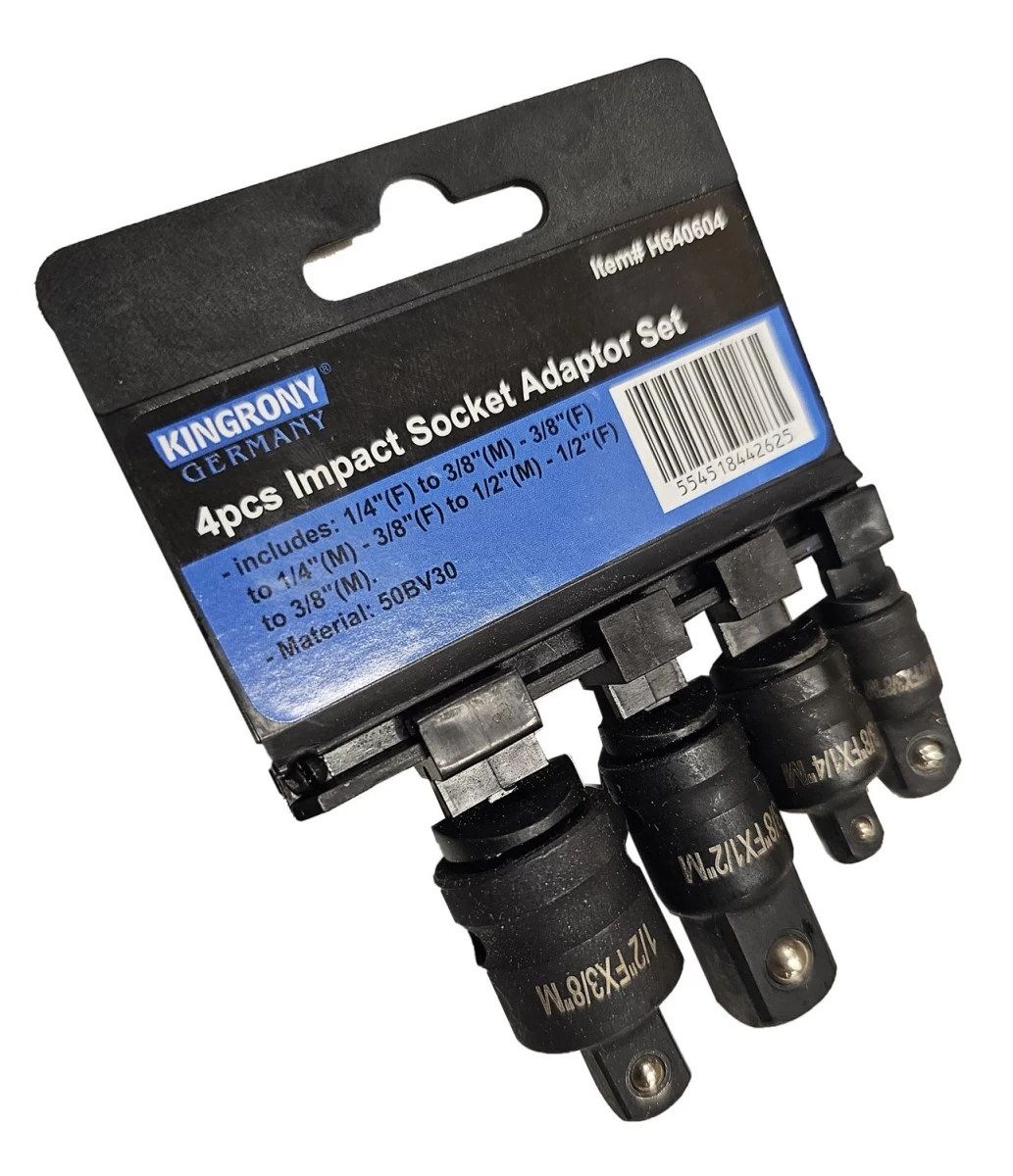 Smūginių adapterių rinkinys | 50BV30 | 4 vnt. (H640604)