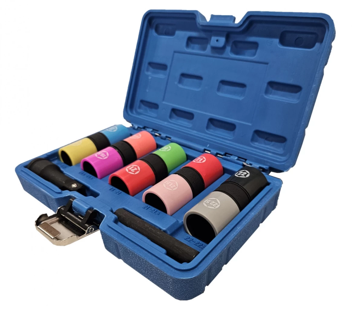 Smūginių ilgų galvučių rinkinys | dvipusės  / + pusiniai numeriai | 7 vnt. (SK7209)