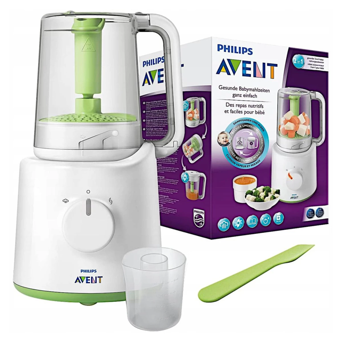 Smulkintuvas Philips Avent Advanced SCF870