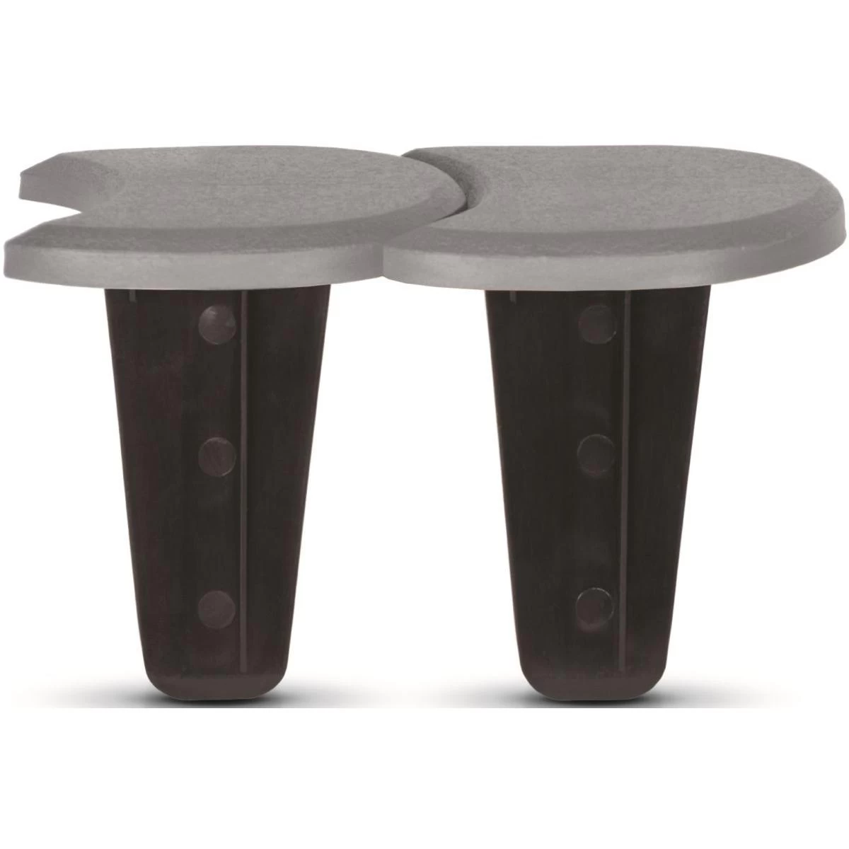 Sodo Apvadas Palisada Plokščias Dvigubas Kubas 3,8 M Akmuo Pilkas